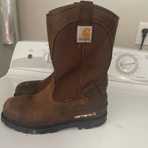 Carhartt 10 inch Wellington steel toe Boots